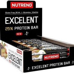 Nutrend Excelent 25% Protein Bar Double, Lemon & Curd & Raspberry with Cranberry - 18 x 85g