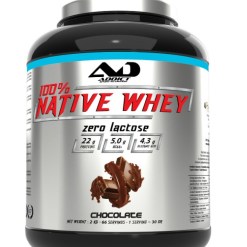 Addict Sport Nutrition 100% Native Whey Zero Lactose, Chocolate - 2000 grams