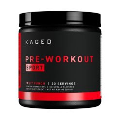 Kaged Muscle Pre-Workout Sport, Fruit Punch - 258 grams