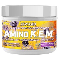 Evogen Amino K.E.M. EAA, Blackberry Lemonade - 504 grams