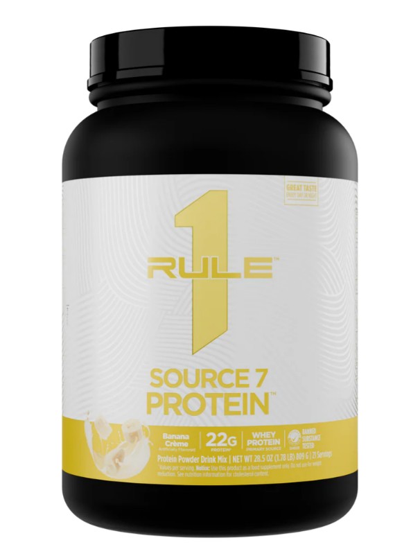 Rule One Source7 Protein, Banana Creme - 809 grams