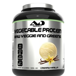 Addict Sport Nutrition Vegetable Protein Raw Veggie and Greens, Creamy Vanilla - 2000 grams