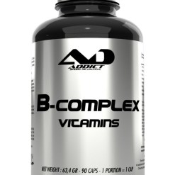 Addict Sport Nutrition B-Complex Vitamins - 90 caps
