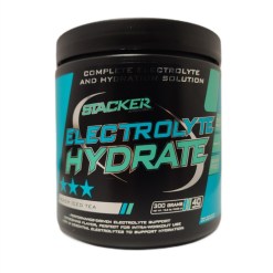 Stacker2 Europe Electrolyte Hydrate, Peach Iced Tea - 300 grams