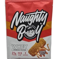 Naughty Boy Advanced Whey, Caramel Biscuit - 30 grams (1 serving)