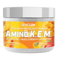 Evogen Amino K.E.M. EAA, Peach Mango - 483 grams