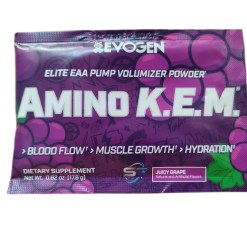 Evogen Amino K.E.M. EAA, Juicy Grape - 17.6 grams (1 serving)