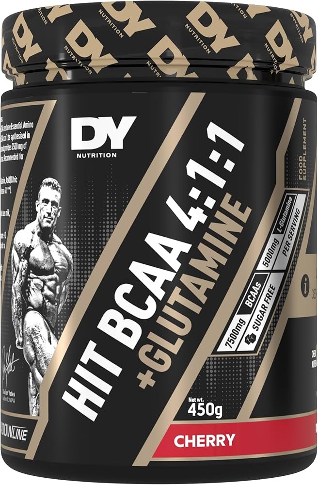 Dorian Yates HIT BCAA 4:1:1 + Glutamine, Cherry - 450 grams