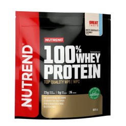 Nutrend 100% Whey Protein, White Chocolate + Coconut - 800 grams