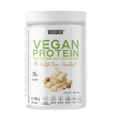 Weider Vegan Protein, White Choco-Hazelnut - 750 grams