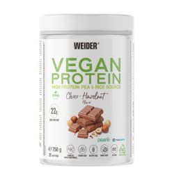 Weider Vegan Protein, Choco-Hazelnut - 750 grams