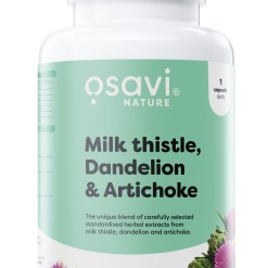 Osavi Milk Thistle Dandelion & Artichoke - 60 vegan caps