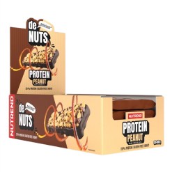Nutrend Denuts Protein Bar, Peanut Dark Chocolate - 24 x 50g