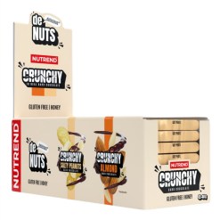 Nutrend Denuts Crunchy Bar, Salty Peanuts Dark Chocolate - 42 x 40g