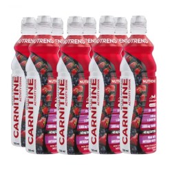 Nutrend Carnitine Activity Drink with Caffeine, Non Sparkling Mix Berry - 8 x 750 ml.