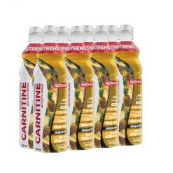 Nutrend Carnitine Activity Drink with Caffeine, Non Sparkling Pineapple - 8 x 750 ml.