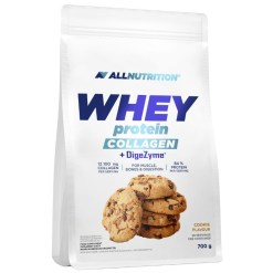 Allnutrition Whey Protein Collagen + DigeZyme, Cookie - 700 grams
