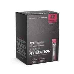 XO Fitness Daily Hydration, Black Cherry - 28 x 6g