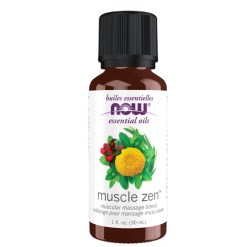 NOW Foods Essential Oil, Muscle Zen - 30 ml.