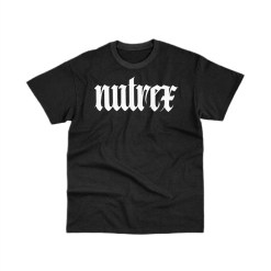 Nutrex Gothic Logo T-Shirt, Black - Large