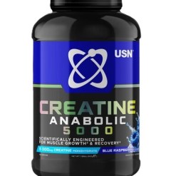 USN Creatine Anabolic 5000, Blue Raspberry - 900 grams