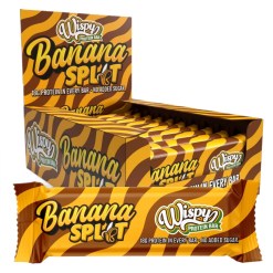 Wispy Protein Bar, Banana Split - 10 x 55g