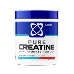USN Pure Creatine Monohydrate, Red Fruit Punch - 500 grams