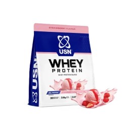 USN Whey Protein, Strawberry - 900 grams