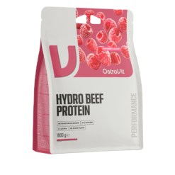 OstroVit Hydro Beef Protein, Raspberry - 1800 grams