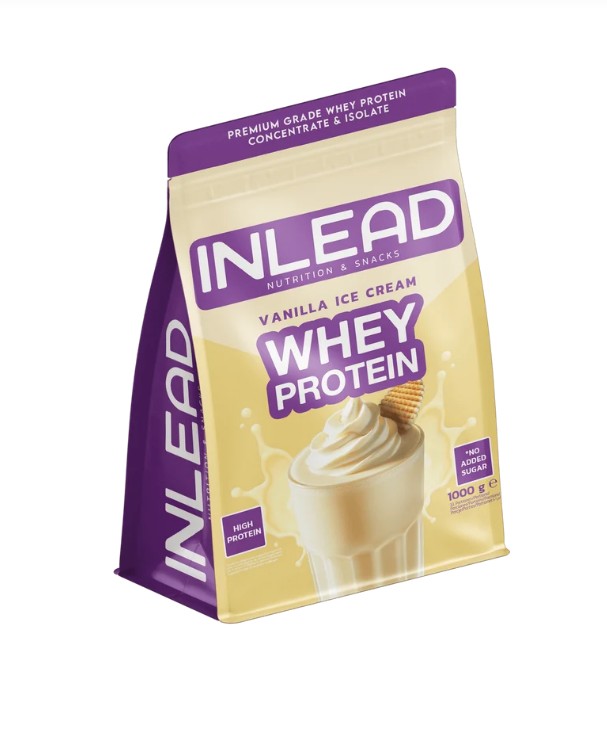 INLEAD Nutrition Whey Protein, Vanilla Ice Cream - 1000 grams