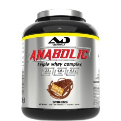 Addict Sport Nutrition Anabolic Triple Whey Complex, Snikers - 2000 grams