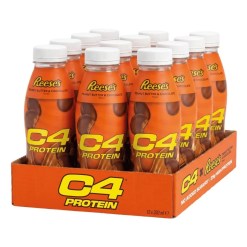 Cellucor C4 Protein Drink, Reese's Peanut Butter & Chocolate - 12 x 330 ml.