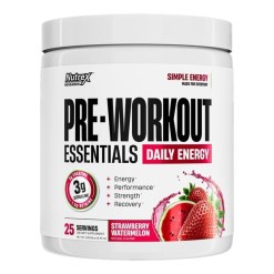 Nutrex Pre-Workout Essentials, Strawberry Watermelon - 240.58 grams