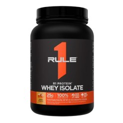 Rule One Whey Isolate, Salted Caramel - 671 grams
