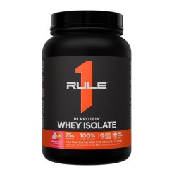 Rule One Whey Isolate, Strawberries & Creme - 660 grams
