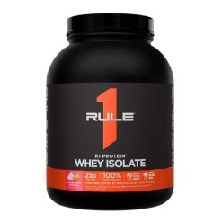 Rule One Whey Isolate, Strawberries & Creme - 1350 grams