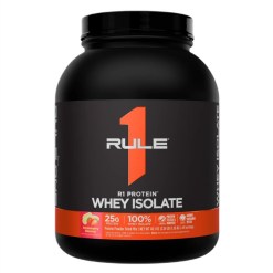 Rule One Whey Isolate, Strawberry Banana - 1360 grams
