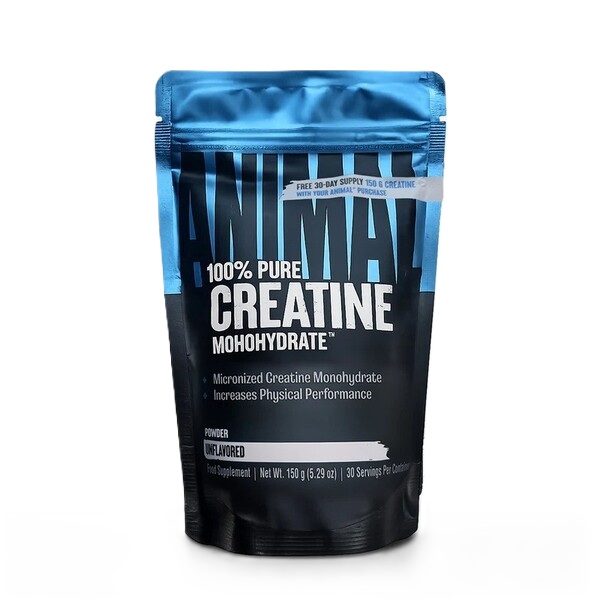 Universal Nutrition Animal 100% Pure Creatine Monohydrate, Unflavored - 150 grams
